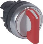 Osmoz non illuminated std handle selector switch - 3 stay-put positions - red 023921 | 3245060239213