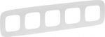 Plate Valena Allure - 5 gang - white 754305 | 3414970477668