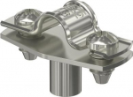 Distanču skava ar vītni M6 7-8mm, V4A, 1.4571 1362458 | 4012196604333