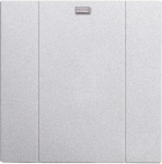 WaveLine Wall sensor 1-gang 1 channel Wireless aluminium silver - Platform 63 2CKA006730A0051 | 4011395149935