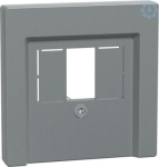 Schneider Electric Merten System M 297960 in color aluminium is a central plate for TAE telephone socket. This central plate belongs to M-Arc, M-Elegance, M-Plan, M-Plan glass, M-Smart, M-Star, System M aesthetic group. The device's fixing mode is by ...