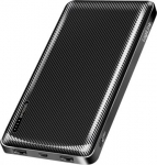 Logilink Power bank, Li-Po, 2x USB-A, USB-C | PA0316 | 10000 mAh | Black PA0316 | 4052792071412