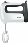 TEFAL | Hand mixer | HT461138 Prep'Mix+ | Hand Mixer | 500 W | Number of speeds 5 | Turbo mode | White/Grey HT461138 | 3016667243947