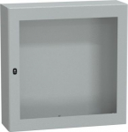 Spacial S3D tspt door w/o mount.plate. H1000xW1000xD300 IP66 IK08 RAL7035.. range of product: Spacial S3D - device application: multi-purpose - product or component type: compact enclosure - enclosure nominal height: 1000 mm - enclosure nominal width ...
