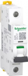 Miniature circuit breaker (MCB), Acti9 iC60L, 1P, 0.5A, C curve, 15000A (IEC/EN 60898-1), 100kA (IEC A9F94170 | 3606480084195