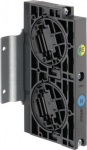PE/N carrier, universN, 2-pole, with mounting plate, 2 pieces UZ62MB2 | 3250616367159
