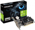 Graphics card NVIDIA GeForce GT 710, 2 GB, 64 bit, PCIE 2.0 8x, GDDR3, 1800 MHz, GPU clock 954 MHz, 4096x2160, 1x15pin D-sub, 1xDVI, 1xHDMI GV-N710D3-2GLV2.0 | 4719331316464