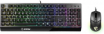 VIGOR GK30 COMBO ENG Gaming  wired keyboard and mouse, USB 2.0, Black VIGORGK30COMBOUS | 4719072646929
