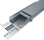 flush floor trunking with trough dry care nom. width 250 level. range 45-70mm BKW250060 | 4012002237359