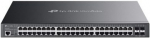 Switch TP-LINK SG3452XMPP Type L2+ Rack 48x10Base-T / 100Base-TX / 1000Base-T 4xSFP+ SG3452XMPP SG3452XMPP | 8885020620870