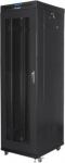Lanberg | Rack cabinet 19" free-standing 42U/600x800 (flat pack) with mesh door, LCD | FF01-6842-23BL | Black FF01-6842-23BL | 5901969430448