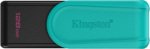 Kingston USB Flash Drive | DataTraveler Exodia S | 128 GB | USB 3.2 Gen 1 | Black/Turquoise DTXS/128GB | 740617348699