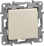 ILLUM. PUSH-BUTTON IP44 IVORY 664825 | 3245066648255