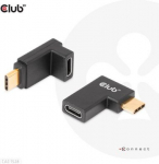 I/O ADAPTER USB-C ANGLED SET/CAC-1528 CLUB3D CAC-1528 | 8719214472146