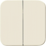 For flush-mounted switch 2g 1w, 2g push switch.   With screwable fixing element. 2CKA001434A0430 | 4011395051306