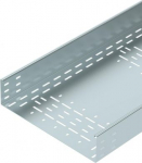 Smagas konstrukcijas kabeļu reņu sistēma BKRS, kas iztur cilvēka svaru, ar perforētu pamatni, ar malas augstumu 100 mm. 6062006 | 4012196341894