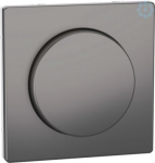 Central plate with rotary knob, nic kel metallic, System Design MEG5250-6050 | 4042811199920