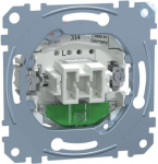 Two-way swit. insrt 1P w. locat.lig ht, flush-mntd, 16 AX,250 V AC, scr MEG3636-0000 | 4042811144616