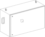 Tap off unit, Canalis KS 500A to 1000A, for ComPacT NSX400, with 1 current transformer, 250A, 3L+N+P KSB400DC4TRE | 3606485057712