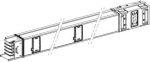 Canalis, straight length, 1000A, 1,5m, 4 tap-off outlets. range of product: Canalis - product name: KS - product or component type: busbar trunking - busbar description: distribution length - material: aluminium - device application: medium power dis ...