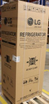 SALE OUT. LG Refrigerator | GBBSJ10EEP | Energy efficiency class E | Free standing | Combi | Height 186 cm | No Frost system | Fridge net capacity 220 L | Freezer net capacity 113 L | Display | 35 dB | Essence Matte Black | DAMAGED PACKAGING, BENT ON ...
