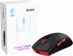 MSI FORGE GM340 | Wireless | 2.4 GHz, Bluetooth, USB 2.0 FORGE GM340 W BLACK | 4711377425469