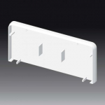 End cover 8471, PK 120x55 D, white, accesories for parapet trunking 8471_HB | 8595057650589