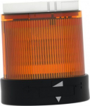 &Oslash; 70mm illuminated unit, flashing, orange, IP65, 24 V. range of product: Harmony XVB Universal - product or component type: indicator bank - beacon or indicator bank unit type: illuminated unit - mounting diameter: 70 mm - component name: XVBC - mate ...