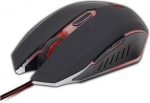 Gaming computer mouse MUSG-001-R, With wire, Black MUSG-001-R | 8716309081900