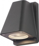 WALLYX GU10 wall light, anthracite, max. 50W, IP44 227195 | 4024163113304