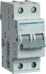 2P 6kA C-4A 2M Miniature Circuit Breaker (MCB) MC204A | 3250614337291