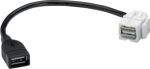 Keystone insert USB 2.0 Type A, for Mounting frame Keystone GMKUSB2A | 4012740981873