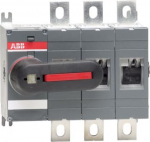 3-pole, front operated, base mounted switch-diconnector with black direct mount handle, terminal bolt kit included 1SCA022763R5630 | 6417019249353