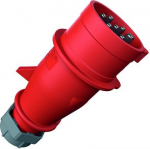 Industrial Plug AM-TOP 7x32A 6h 400V IP44 red 744 | 4015394005698