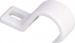 Plastic clamp TK 20...26 mm white, 50 psc. Thorsman 2305019 | 7315882305017
