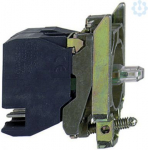 Green light block with body/fixing collar with integral LED 24V 1NO. range of product: Harmony XB4 - product or component type: complete body/contact assembly and light block - device short name: ZB4 - fixing collar material: zamak - contacts type an ...