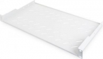 Digitus | Fixed Shelf for Racks | DN-97609 | White | The shelves for fixed mounting can be installed easy on the two front 483 mm (19&ldquo;) profile rails of your 483 mm (19&ldquo;) network- or server cabinet. Due to their stable, perforated steel sheet with a  ...