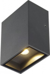 QUAD 1 XL wall light, square, anthracite, 3.2W COB LED, 3000K, IP44 232435 | 4024163148641