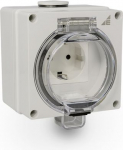 Gniazdo Hermetyczne Schuko GHNS IP66 55.67 | 5901769019065