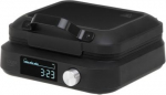 Waffle maker with LED display 2200W, black AD 3087 | 5905575907639