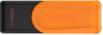 Kingston USB Flash Drive | DataTraveler Exodia S | 256 GB | USB Type-A | Black/Orange DTXS/256GB | 740617348736