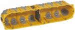 Flush mounting box EcoBatibox - 4 gang depth 50 mm - dry partitions 080034 | 3414970583628