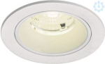 NUMINOS&reg; S, Recessed ceiling light, 4000 K, 55&deg;, IP20, round, white 1009485 | 4024163312691