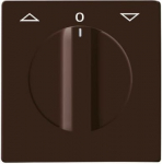 As cover for flush-mounted blind control switch/push switch.   For inserts 2712 U, 2713 U and 2722 U, 2723 U.   Delivered with sealing ring   IP 44 only in conjunction with cover frames All Weather 44. 2CKA001710A3801 | 4011395103654