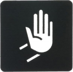 For 2068/14-xxx Size of pictogram: 43.3 x 43.3 mm. Material: Plastic foil 2CKA001714A0317 | 4011395225745