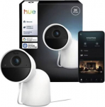 Hue Secure Camera with stand white, wired, 2K 929004258604 | 8721103045775