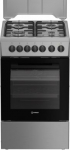 INDESIT Cooker | I5G5PMX | Hob type Gas | Oven type Electric | Stainless Steel | Width 50 cm | Grilling | Depth 60 cm | 60 L I5G5PMX | 8050147715314