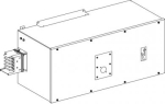 End feed unit, Canalis KSA1000, aluminium, 800/1000A, right mounting, for line protection, 3L+PEN, w KSA1000ABDD5 | 3606485015873