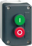 Complete control station, Harmony XALD, XALK, dark grey, flush push buttons 22mm, green I 1NO+1NC re XALD213E | 3389110114140