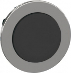 Head for non illuminated push button, Harmony XB4, flush mounted black projecting pushbutton push ZB4FH2 | 3606489581695